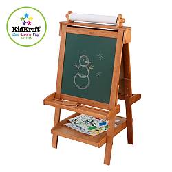 Детский двусторонний мольберт - Юный Пикассо (KidKraft, 62008_KE) - миниатюра